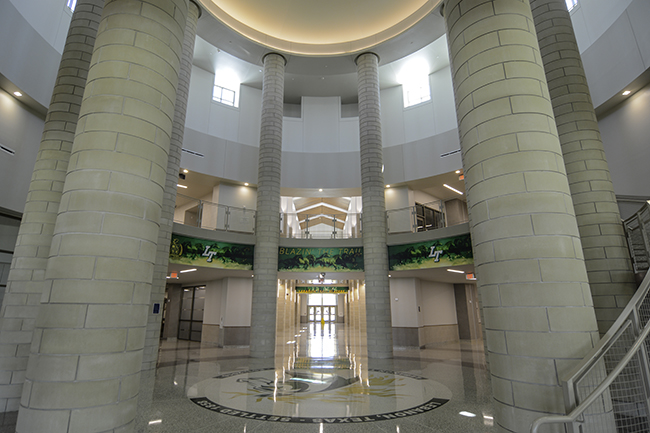 Lebanon High School main entrance