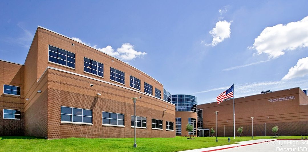 High School Building Decatur TX